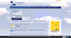 Desktop Screenshot of hotelmaritur.com