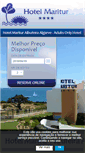 Mobile Screenshot of hotelmaritur.com